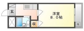 プレアール大供Ⅱの間取り画像