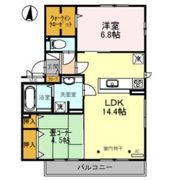 La Luce YAMATEの間取り画像