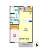 Recenteひがのの間取り画像