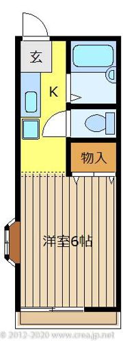 グレースフルアライA棟の間取り画像