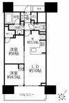 シティタワー駒沢大学ステーションコート タワー棟の間取り画像