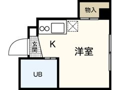 エクセルマンション河原町の間取り画像