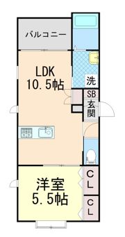 サンハイム米夢の間取り画像