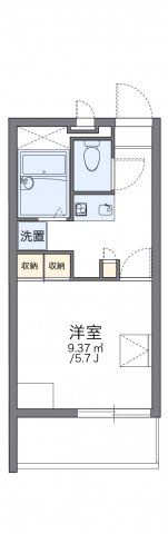 レオパレスルミエール森彦の間取り画像