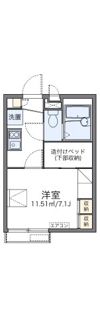 レオパレスストリームⅡの間取り画像