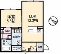 シャーメゾン16－21（イチロク ニイチ）の間取り画像