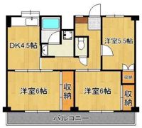 ビレッジハウス沼小柳1号棟の間取り画像