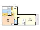 クレシアTの間取り画像