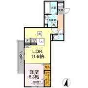 アルカディア中山の間取り画像