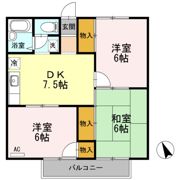 リビエールアン B棟の間取り画像