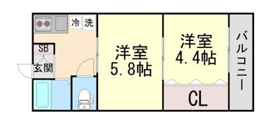 ポルトフィーノ青谷の間取り画像