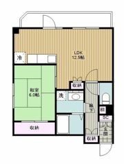 マンション峰岸の間取り画像