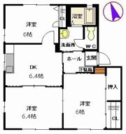 ディアスクレールの間取り画像
