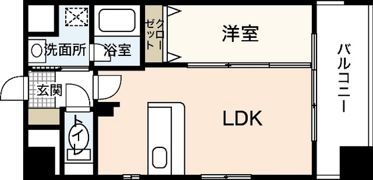 エトゥール古江駅前の間取り画像