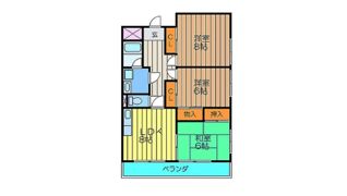 キャッスルリバーの間取り画像