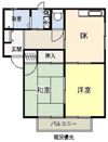 ブルースカイの間取り画像