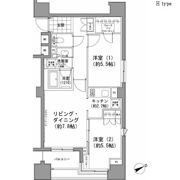 パークハビオ八丁堀の間取り画像