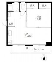大島コーポの間取り画像