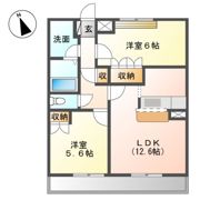 サンレジデンスの間取り画像