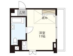 フローラル三篠の間取り画像