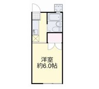 STATES MINAMI III番館Bの間取り画像