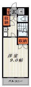 ベルウッド明大前の間取り画像