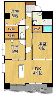 ラビータ北方の間取り画像