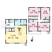 シャルマンこがさき E棟の間取り画像