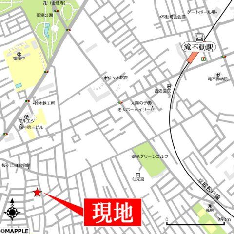 近くに施設あり