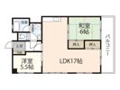 テラヤママンションの間取り画像