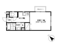 来夢羽（ラムウ）の間取り画像
