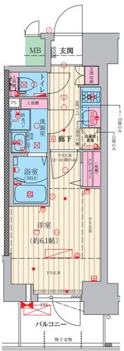 ファーストフィオーレ吹田レガーメの間取り画像