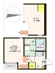 ハーモニーテラス東野中井ノ上町の間取り画像
