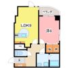 ビバリーマンションの間取り画像