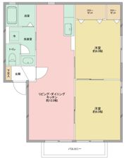 セジュールロッシュの間取り画像