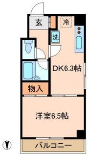 グリーンハイム赤羽の間取り画像