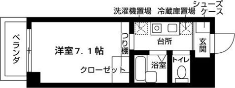 シャトー21の間取り画像