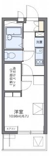 レオパレスハーバーサイドE棟の間取り画像