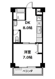 武蔵関パークマンションの間取り画像
