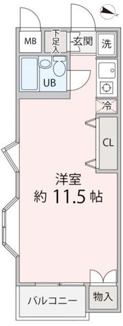 ベルコープ国立の間取り画像