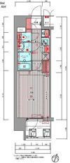 プレサンスNEO上新庄PRIMECRUISの間取り画像
