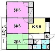 ABCハイム東長戸の間取り画像