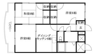 グリーンピア鷹の子の間取り画像