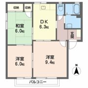 フレグランスみぶA棟の間取り画像