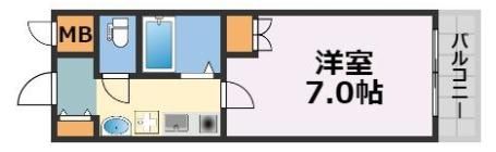 ラナップスクエア大手前の間取り画像
