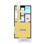 リヴェール絹の台Cの間取り画像