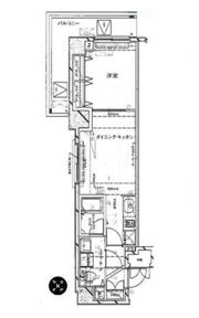 ステージファースト東新宿の間取り画像