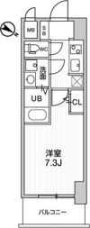 LaDouceur西天満の間取り画像
