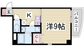 アクアプレイス新神戸駅前の間取り画像