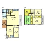 藤の木台貸家（中山邸）の間取り画像